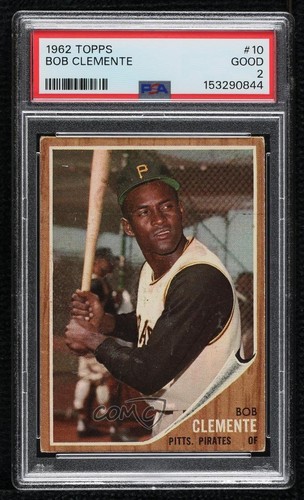 1962 topps roberto clemente - topps,